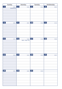 2012 monthly 7 x 10 stapled calendar planner